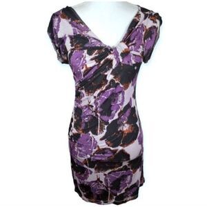 SIMPLY VERA VERA WANG CONTEMPORARY PURPLE DRESS SZ.XS NWT.